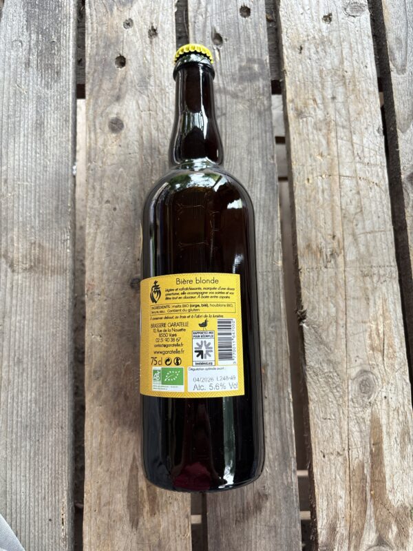 Bière La Garatelle - Bière blonde – Image 2