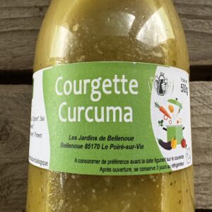 Soupe courgette curcuma