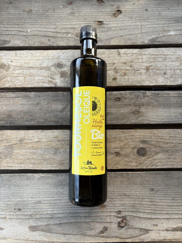 Huile vierge de Tournesol 75cl