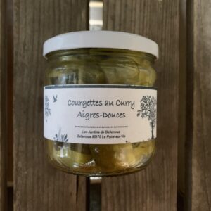 Courgettes au curry aigres-douces