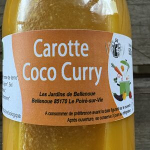 Soupe carotte coco curry